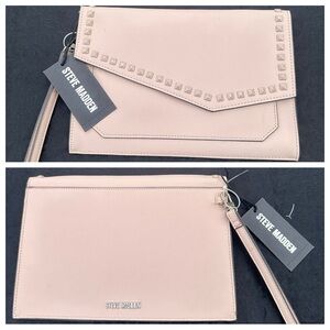 NWT Steve Madden Clutch Crossbody purse
Color: Blush